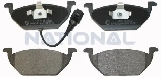 Bremsbelagsatz, Scheibenbremse Vorderachse National NP2006 Bild Bremsbelagsatz, Scheibenbremse Vorderachse National NP2006