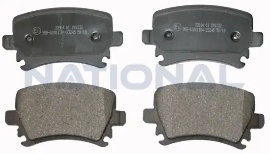Bremsbelagsatz, Scheibenbremse Hinterachse National NP2021 Bild Bremsbelagsatz, Scheibenbremse Hinterachse National NP2021