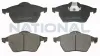 Bremsbelagsatz, Scheibenbremse Vorderachse National NP2087