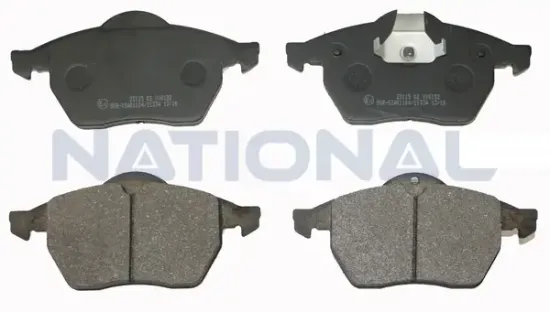 Bremsbelagsatz, Scheibenbremse Vorderachse National NP2087 Bild Bremsbelagsatz, Scheibenbremse Vorderachse National NP2087