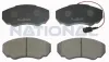 Bremsbelagsatz, Scheibenbremse Vorderachse National NP2135