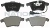 Bremsbelagsatz, Scheibenbremse Vorderachse National NP2167