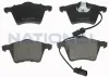 Bremsbelagsatz, Scheibenbremse Vorderachse National NP2168