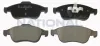 Bremsbelagsatz, Scheibenbremse Vorderachse National NP2601