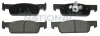Bremsbelagsatz, Scheibenbremse Vorderachse National NP2697