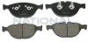 Bremsbelagsatz, Scheibenbremse Vorderachse National NP2706