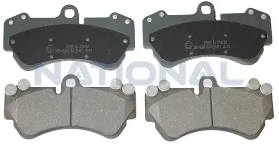 Bremsbelagsatz, Scheibenbremse Vorderachse National NP2829 Bild Bremsbelagsatz, Scheibenbremse Vorderachse National NP2829