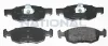 Bremsbelagsatz, Scheibenbremse Vorderachse National NP3273