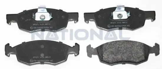 Bremsbelagsatz, Scheibenbremse Vorderachse National NP3273 Bild Bremsbelagsatz, Scheibenbremse Vorderachse National NP3273