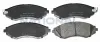 Bremsbelagsatz, Scheibenbremse Vorderachse National NP3303