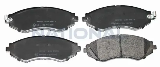 Bremsbelagsatz, Scheibenbremse Vorderachse National NP3303 Bild Bremsbelagsatz, Scheibenbremse Vorderachse National NP3303
