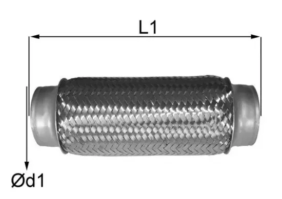 Flexrohr, Abgasanlage IMASAF 06.30.50 Bild Flexrohr, Abgasanlage IMASAF 06.30.50