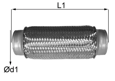 Flexrohr, Abgasanlage IMASAF 06.40.46 Bild Flexrohr, Abgasanlage IMASAF 06.40.46