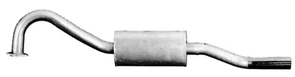 Endschalldämpfer hinten IMASAF 10.33.07