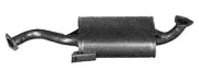 Mittelschalldämpfer mitte IMASAF 11.47.06