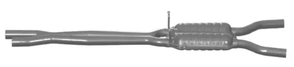 Mittelschalldämpfer Mitte IMASAF 13.85.06