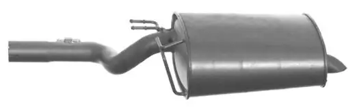 Endschalldämpfer hinten IMASAF 19.80.07 Bild Endschalldämpfer hinten IMASAF 19.80.07