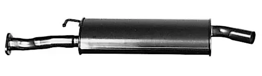 Mittelschalldämpfer Mitte IMASAF 37.92.06