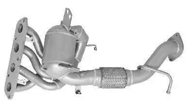 Katalysator vorne IMASAF 46.56.43 Bild Katalysator vorne IMASAF 46.56.43
