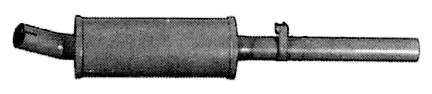 Endschalldämpfer hinten IMASAF 54.14.07 Bild Endschalldämpfer hinten IMASAF 54.14.07