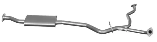 Mittelschalldämpfer hinten IMASAF 68.44.66 Bild Mittelschalldämpfer hinten IMASAF 68.44.66