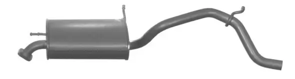 Endschalldämpfer hinten IMASAF 68.81.07