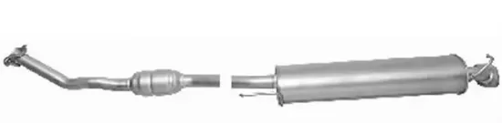 Katalysator vorne IMASAF 69.89.53 Bild Katalysator vorne IMASAF 69.89.53