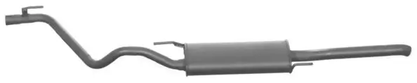 Endschalldämpfer hinten IMASAF 71.36.07