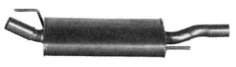 Endschalldämpfer hinten IMASAF 71.37.07
