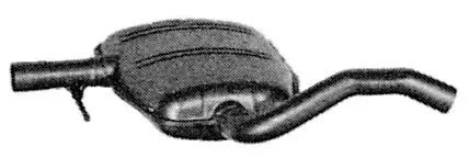 Mittelschalldämpfer Mitte IMASAF 71.38.56 Bild Mittelschalldämpfer Mitte IMASAF 71.38.56