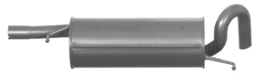 Endschalldämpfer hinten IMASAF 71.56.07