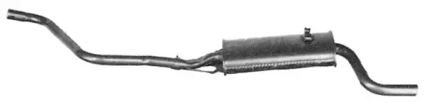 Endschalldämpfer hinten IMASAF 72.01.07