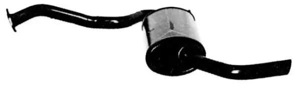 Endschalldämpfer hinten IMASAF AU.66.07