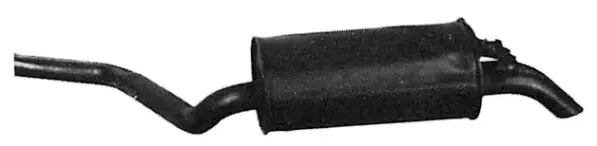 Endschalldämpfer hinten IMASAF ME.25.07