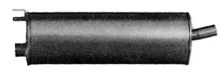 Mittelschalldämpfer mitte IMASAF ME.92.06 Bild Mittelschalldämpfer mitte IMASAF ME.92.06