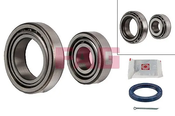 Radlagersatz Vorderachse Schaeffler FAG 713 6061 40