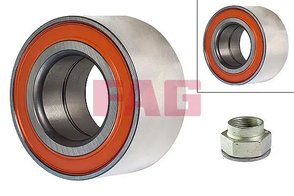 Radlagersatz Vorderachse Schaeffler FAG 713 6061 60