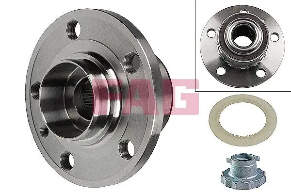 Radlagersatz Schaeffler FAG 713 6104 70