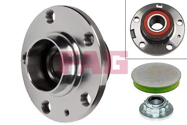 Radlagersatz Hinterachse Schaeffler FAG 713 6104 90