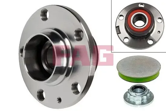 Radlagersatz Hinterachse Schaeffler FAG 713 6104 90 Bild Radlagersatz Hinterachse Schaeffler FAG 713 6104 90
