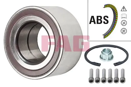 Radlagersatz Vorderachse Schaeffler FAG 713 6106 40 Bild Radlagersatz Vorderachse Schaeffler FAG 713 6106 40