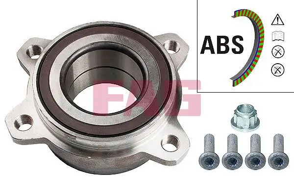 Radlagersatz Schaeffler FAG 713 6123 00