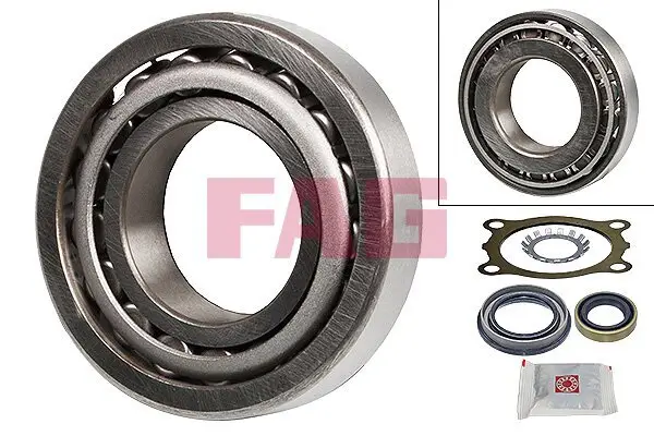 Radlagersatz Hinterachse Schaeffler FAG 713 6134 10