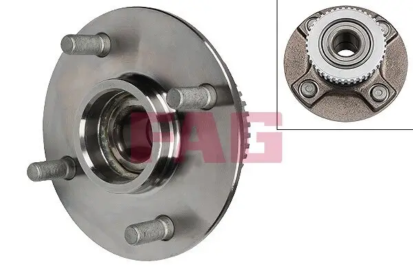 Radlagersatz Hinterachse Schaeffler FAG 713 6134 40