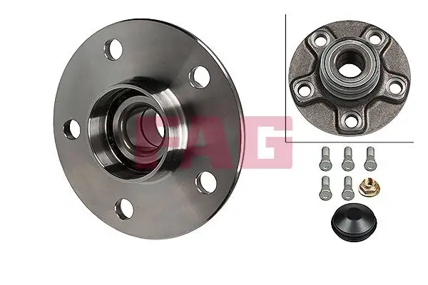 Radlagersatz Hinterachse Schaeffler FAG 713 6138 20