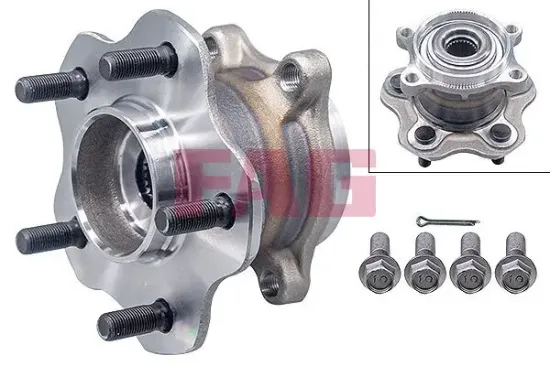 Radlagersatz Hinterachse Schaeffler FAG 713 6139 30 Bild Radlagersatz Hinterachse Schaeffler FAG 713 6139 30