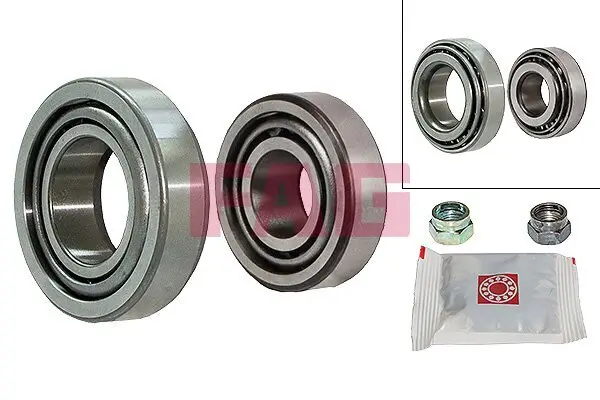 Radlagersatz Hinterachse Schaeffler FAG 713 6152 80