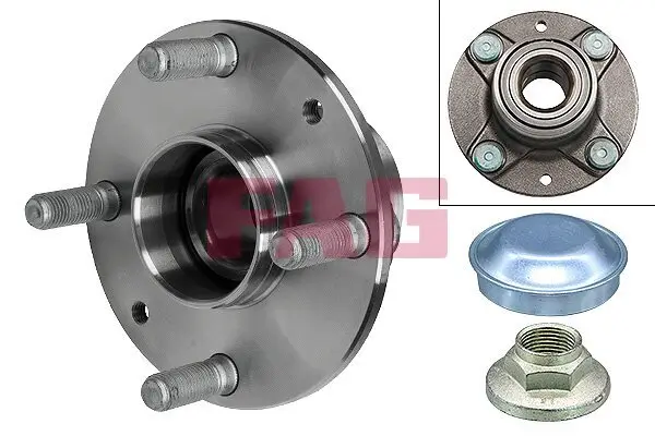 Radlagersatz Schaeffler FAG 713 6152 90