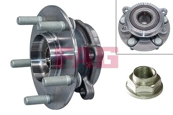 Radlagersatz Vorderachse Schaeffler FAG 713 6159 80