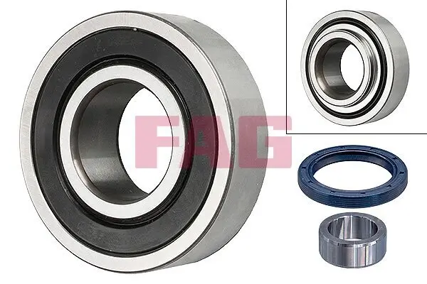 Radlagersatz Hinterachse Schaeffler FAG 713 6162 60
